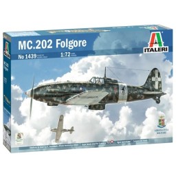 MACCHI MC202 FOLGORE - ESCALA 1/72 - ITALERI 1439