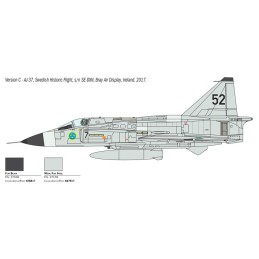 SAAB JA-37 / AJ-37 VIGGEN 1/48 - Italeri