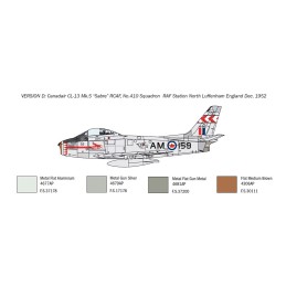 NORTH AMERICAN F-86 E SABRE -1/48- Itale