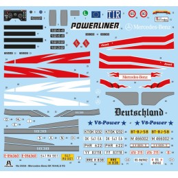 MERCEDES BENZ SK 1844LS V8 - ESCALA 1/24