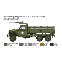 CAMION G.M.C. 2 1/2 TON 6X6 U.S ARMY -Escala 1/35- Italeri 6271