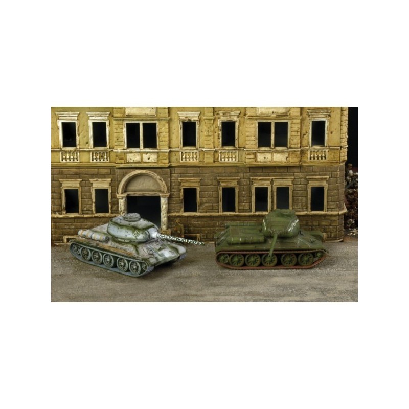 CARRO DE COMBATE T-34/85 2 unidades escala 1/72 ITALERI 7515