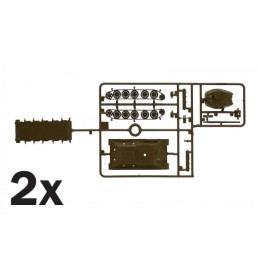 CARRO DE COMBATE T-34/85 2 unidades escala 1/72 ITALERI 7515