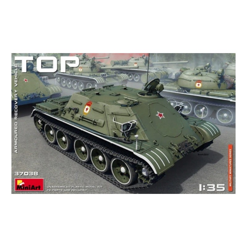 CARRO DE RECUPERACION T-54 TOP -Escala 1/35- MiniArt 37038