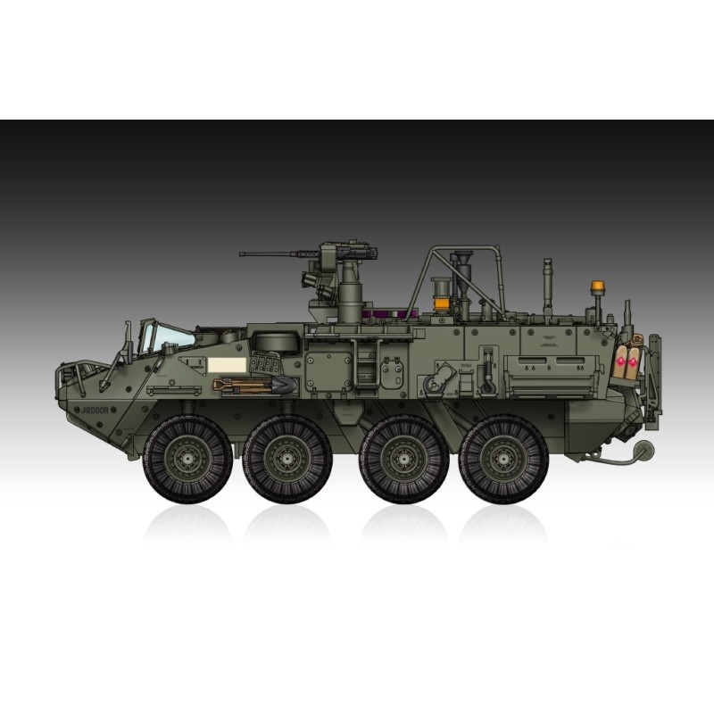 TRANSPORTE DE TROPAS M-1135 STYKER NBQ -Escala 1/72- Trumpeter 07429