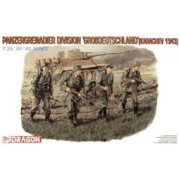 PANZERGRANADEROS Division GROSSDEUTCHLAND Karachev 1943 -Escala 1/35- Dragon Models 6124