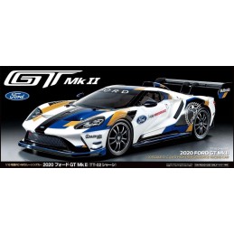 COCHE RC KIT Ford GT Mk. II 2020 (TT-02) -Escala 1/10- TAMIYA 58372