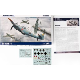 MESSERSCHMITT Bf-109 E4 -Escala 1/48- Eduard 84196