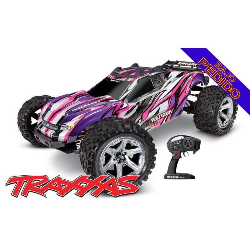 COCHE ELECTRICO RUSTLER 4x4 VXL BRUSHLESS TRAXXAS 67076-4