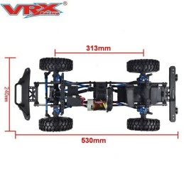 COCHE CRAWLER 1/10 RTR MC31 NEGRO RH1052R0328