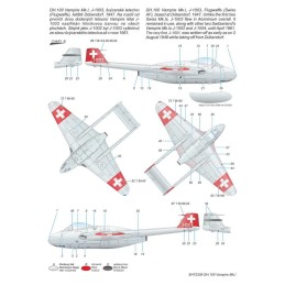 de HAVILLAND DH.100 VAMPIRE Mk.I The First Jet - Escala 1/72 - Special Hobby HOBBY 72339