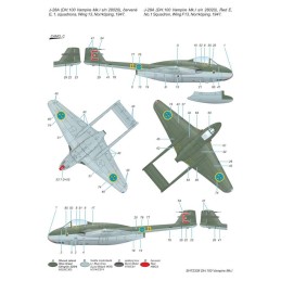 de HAVILLAND DH.100 VAMPIRE Mk.I The First Jet - Escala 1/72 - Special Hobby HOBBY 72339