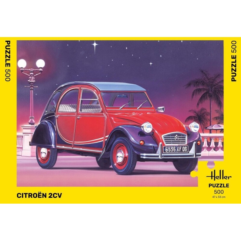 PUZZLE 500 Pzas CITROEN 2 CV - Heller 20