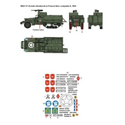 CALCAS M-8, M--20 Y TRUMPHY EN ESPAÑA ESCALA 1/35