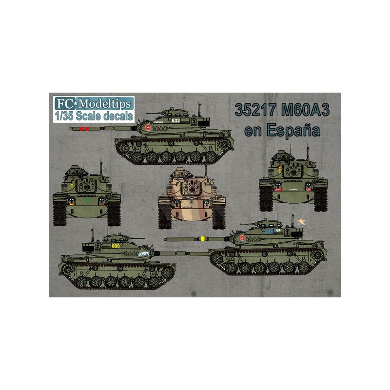 CALCAS M60 EN ESPAÑA ESCALA 1/35