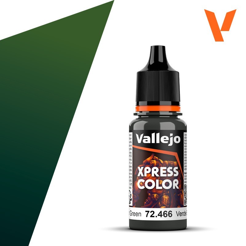 PINTURA Xpress Color VERDE BLINDAJE 18 ml - Acrylicos Vallejo 72466