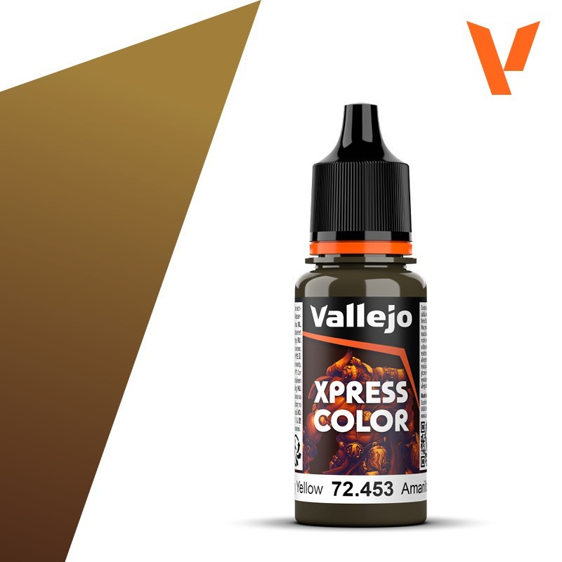 PINTURA Xpress Color AMARILLO MILITAR 18 ml - Acrylicos Vallejo 72453