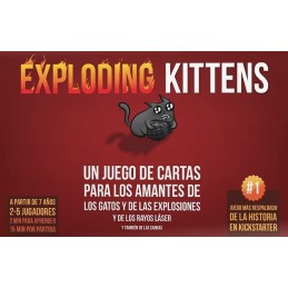 EXPLODING KITTENS JUEGO DE CARTAS