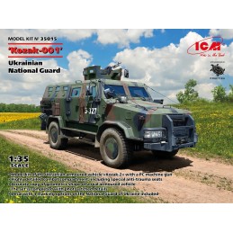 VEHICULO BLINDAD KOZAK 2 Guardia Nacional Ukraniana -Escala 1/35- ICM 35015