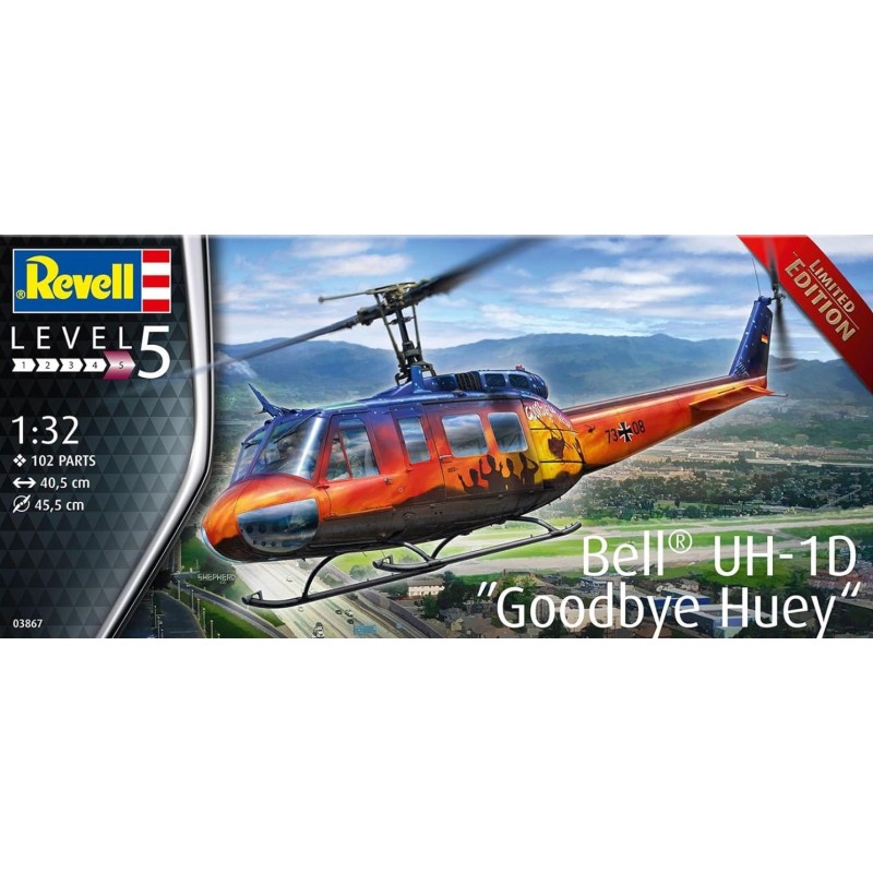 BELL UH-1D GOODBYE HUEY -Escala 1/32 - REVELL 03867