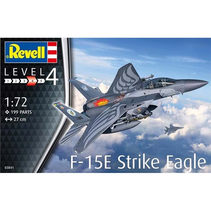 McDONNELL DOUGLAS F-15 E STRIKE EAGLE -Escala 1/72- Revell 03841