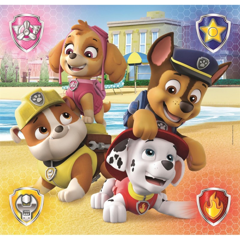 PUZZLE 3 X 48pzs PATRULLA CANINA - CLEMENTONIC 25301