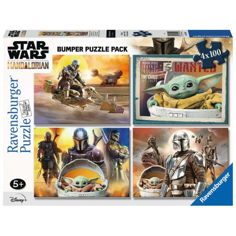 PUZZLE 4X100 PZS MANDALORIAN - RAVENSBURGER 05240