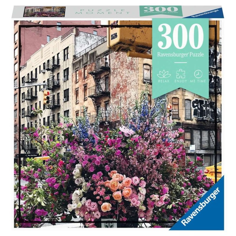 PUZZLE 300 PZS FLORES EN NEW YORK - RAVENSBURGER 12964 27 X 39 CMS