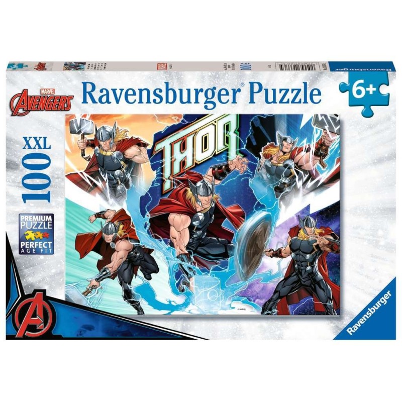 PUZZLE 100 PZS MARVEL HERO - RAVENSBURGER 13376