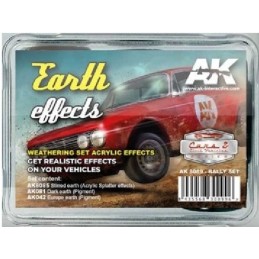 EARTH EFFECTS RALLY SET - AK Interactive 8089