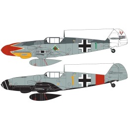 MESSERSCHMITT Bf-109 G6 -Escala 1/72- Airfix A02029B