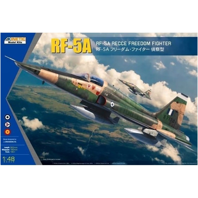 CASA / NORTHORP RF-5 A / SRF-5 A FREEDOM FIGHTER (España) -Escala 1/48- Kinetic Model Kits K48137