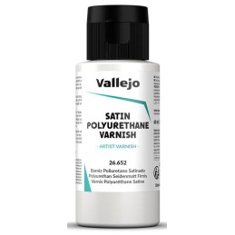 BARNIZ SATINADO POLIURETANO 60 ml - Acrilicos Vallejo 26652