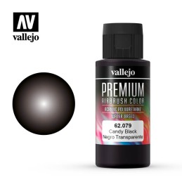 PINTURA LEXAN PREMIUN RC: CANDY BLACK 60 ml - Acrylicos Vallejo 62079