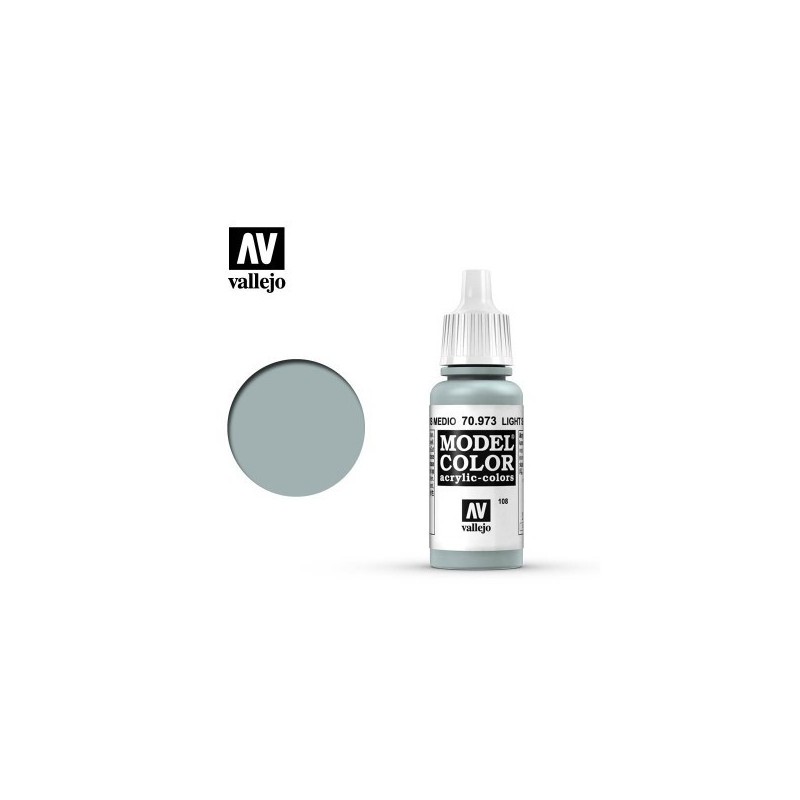 PINTURA ACRILICA VERDE GRIS MEDIO 17 ml N108