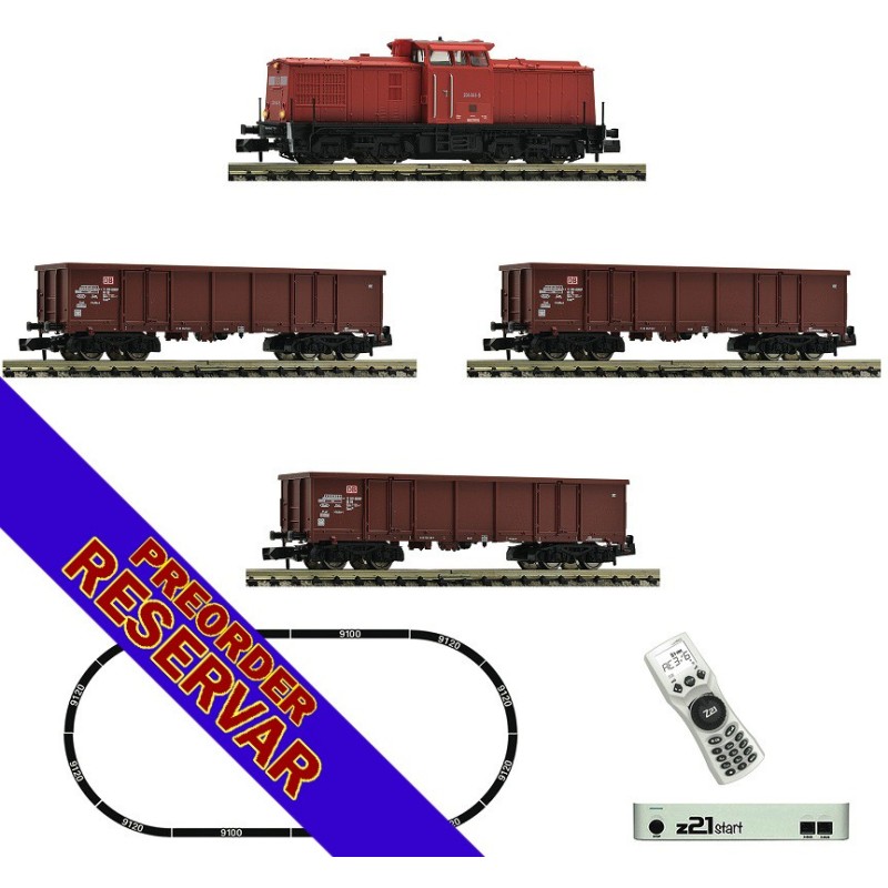 SET INICIO DIGITAL LOCOMOTORA DIESEL SERIE 204 & VAGONES MERCANCIAS (D