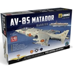McDONNELL DOUGLAS AV-8 A MATADOR HARRIER (ESPAÑA) -Escala 1/48- AMMO MIG 8505
