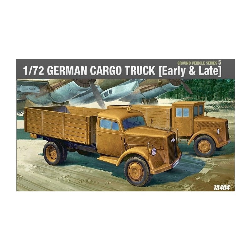 CAMION Sd.Kfz. 305 OPEL BLITZ (Cabina madera o metal) -Escala 1/72- Academy 13404