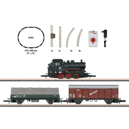 SET INICIO LOCOMOTORA VAPOR Clase 89 & VAGONES MERCANCIAS "Freight Tra