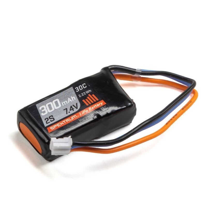 BATERIA LIPO 300mah 7.4V 2S 30C SPEKTRUM