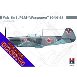 YAKOLEV YAK-1b "PLM Warszawa 1944-45" -Escala 1/48- Hobby 2000 48033