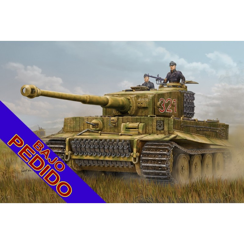 CARRO DE COMBATE SD.KFZ. 181 TIGER I E LATE -Escala 1/16-