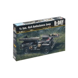 JEEP WILLYS AMBULANCIA -Escala 1/35- Italeri 326