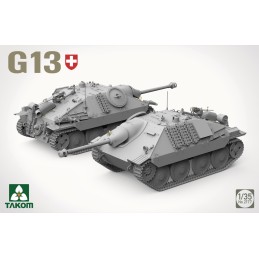 CAZA CARROS PzJ G13 Suiza -Escala 1/35- Takom 2177