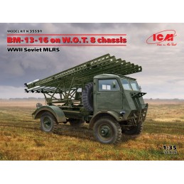 CAMION W.O.T. 8 & Sistema de cohetes BM-13-16 -1/35- ICM 35591