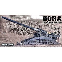 CAñON SOBRE RAIL DORA 800 mm -Escala 1/35- Soar Art Workshop MT-9999