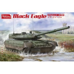 CARRO DE COMBATE BLACK EAGLE - Object 640 -Escala 1/35- Amusing Hobby AH35A64