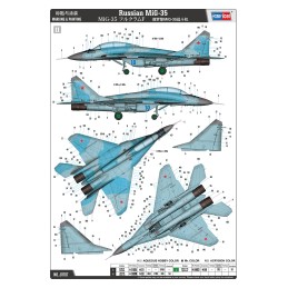 MIKOYAN GUREVICH MIG-35 FULCRUM F -Escala 1/48- Hobby Boss 81787