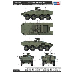 TRANSPORTE DE TROPAS EITAN (IDF) -Escala 1/35- Hobby Boss 84509