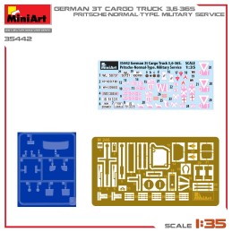 CAMION OPEL BLITZ 3,5t CARGA 3,6-36S Pritsche-Normal -Escala 1/35- MiniArt Models 35442